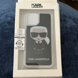 Karl Lagerfeld Black iPhone 11 Pro Case